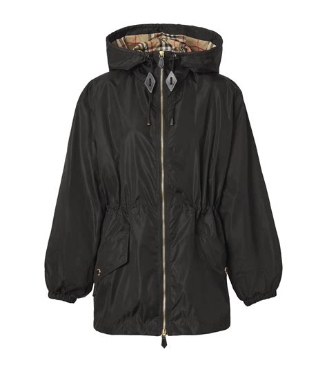 Burberry lightweight hooded jacket